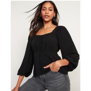Old Navy Square Neck Blouse